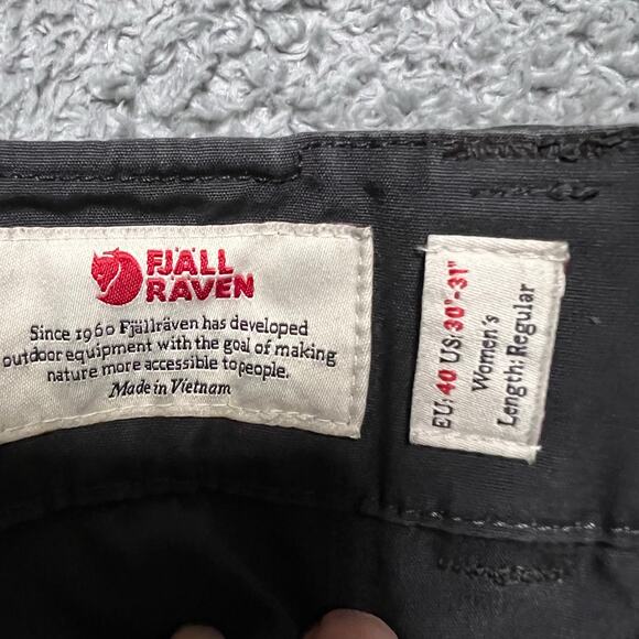 Fjallraven Pants Mens 30/31 Vidda Pro Ventilated Hiking Cargo Gray GS 1000 - Picture 6 of 12